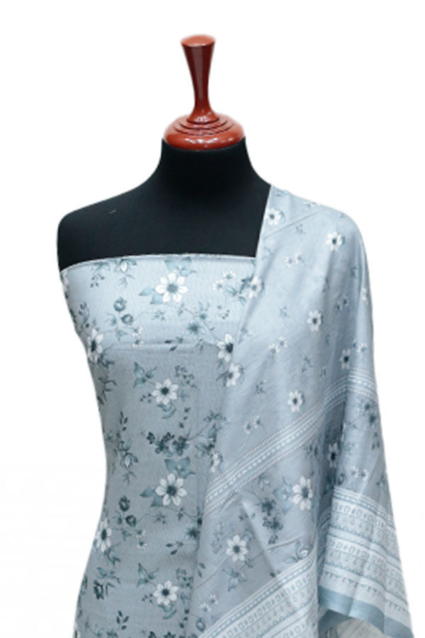 Serene Digital Print Lawn`25 D#336 (Grey)