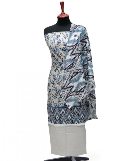 Serene Digital Print Lawn`25 D#9 (L Grey)