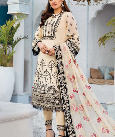 Serene Norang Premium Embroidered`21 D#03 (Zebtan)