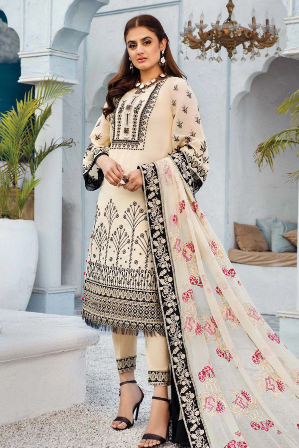 Serene Norang Premium Embroidered`21 D#03 (Zebtan)