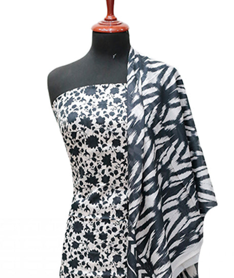 Serene Premium Lawn`25 D#453 (White)