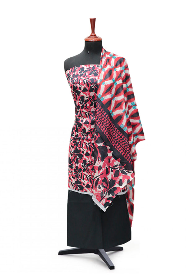 Serene Premium Lawn`25 D#463 (Red)