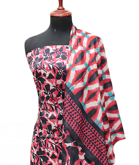 Serene Premium Lawn`25 D#463 (Red)