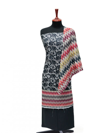 Serene Print Lawn`25 D#1 (Black)