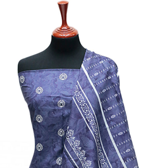 Serene Print Lawn`25 D#11 (N Blue)
