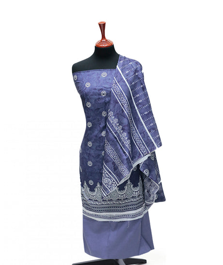 Serene Print Lawn`25 D#11 (N Blue)