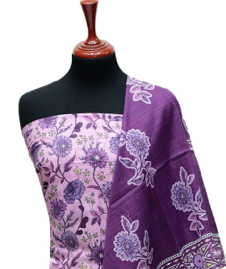 Serene Print Lawn`25 D#15 (L Purple)