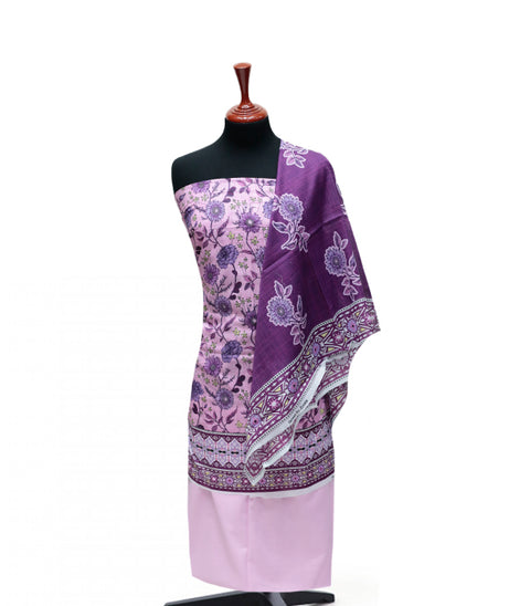Serene Print Lawn`25 D#15 (L Purple)
