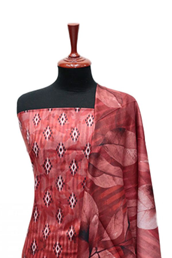 Serene Print Lawn`25 D#326 (Red)