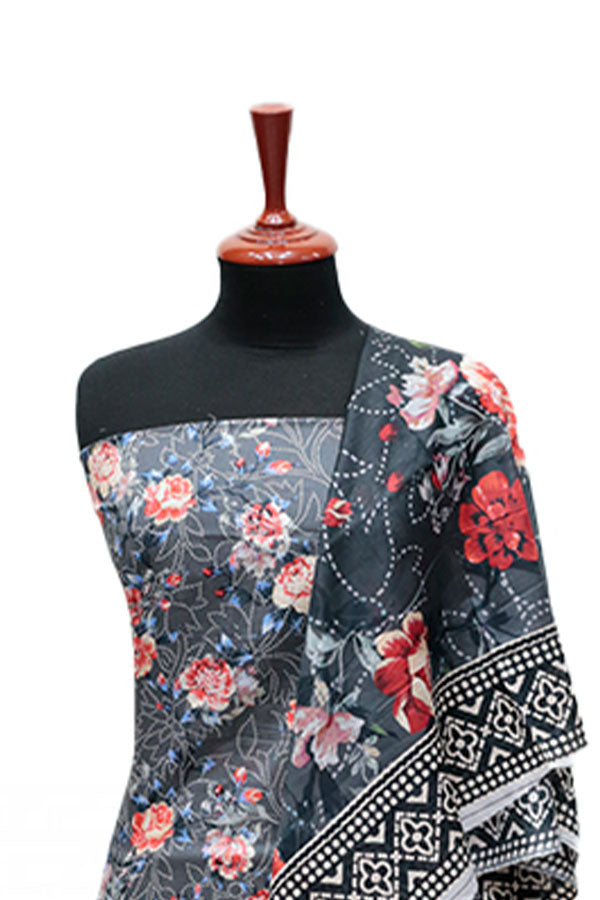 Serene Print Lawn`25 D#334 (D Grey)