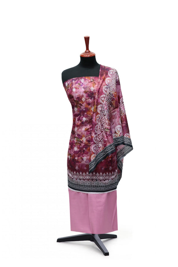 Serene Print Lawn`25 D#339 (D Pink)