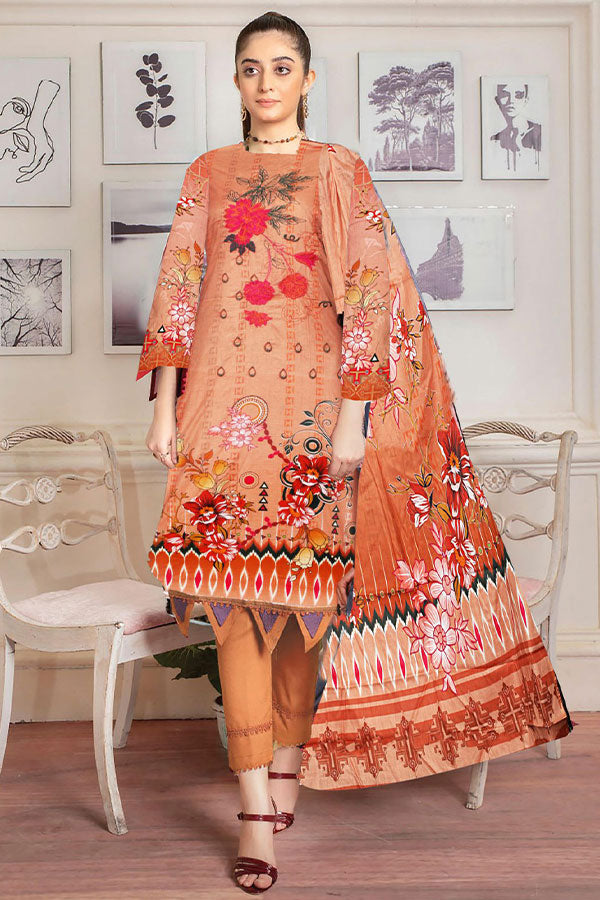 Shahan &amp; Shayan S/Rung Lawn`23 D#1 (Peach)