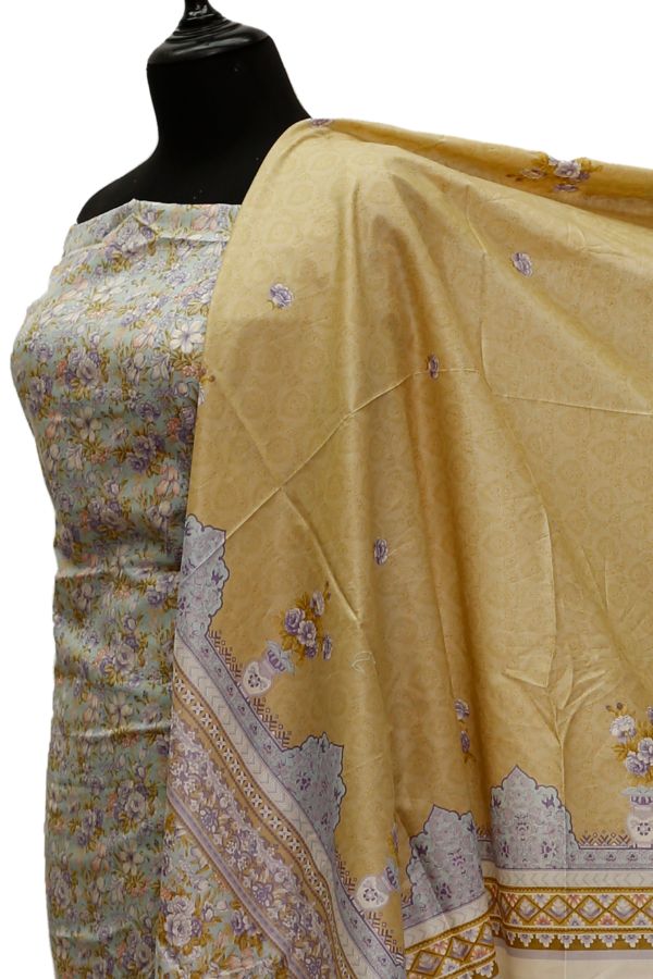 Shahin Star Classic Lawn'21 D#7001 Ferozi