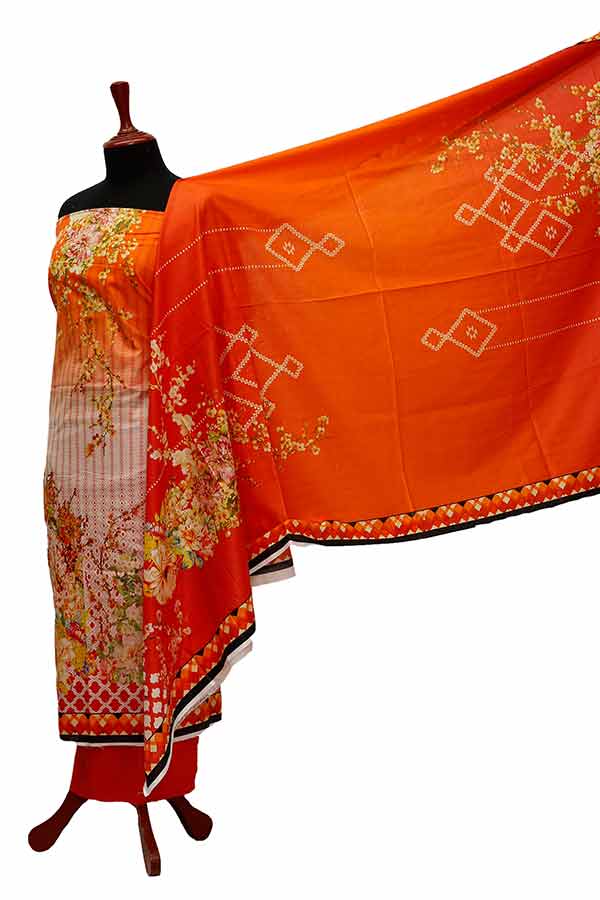 Shahin Star Classic Lawn'21 D#7021 Red