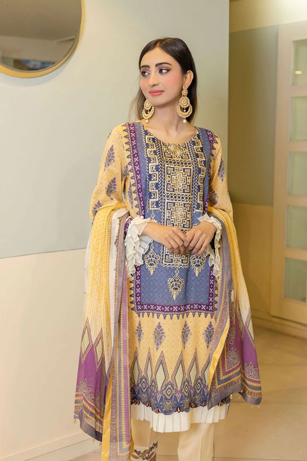 Shahin Star D/Emb Lawn`22 D#3