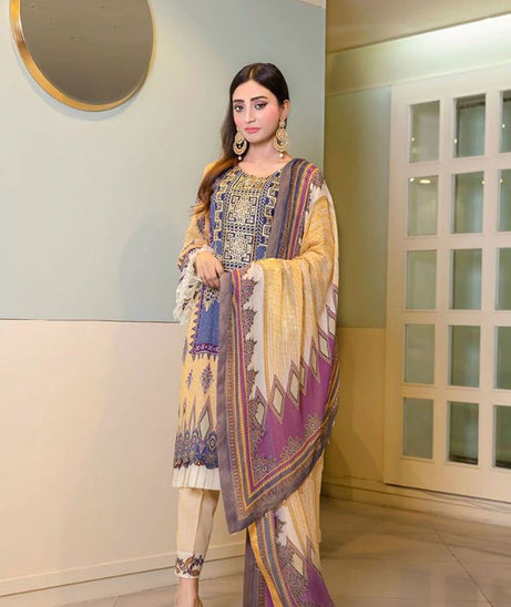 Shahin Star D/Emb Lawn`22 D#3