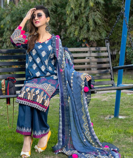 Shahin Star D/Emb Lawn`22 D#4