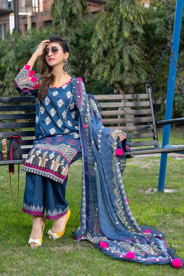 Shahin Star D/Emb Lawn`22 D#4