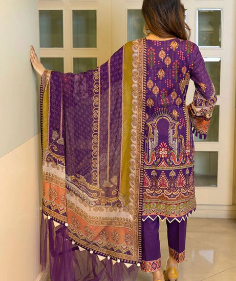 Shahin Star D/Emb Lawn`22 D#7