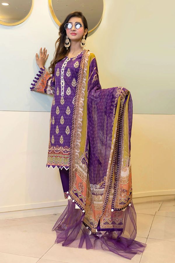 Shahin Star D/Emb Lawn`22 D#7