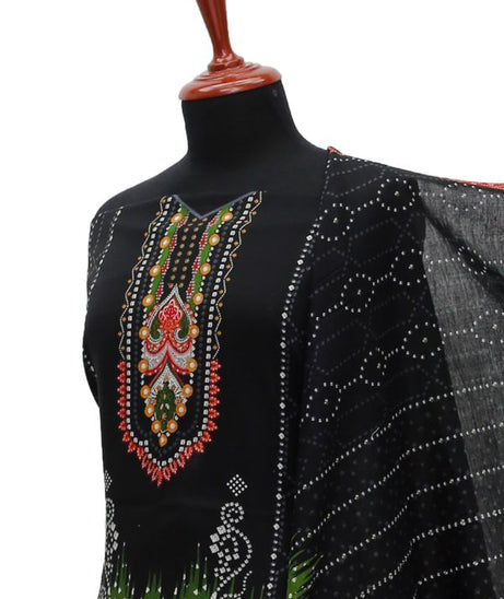 Shahin Star Swiss Voil'21 D#5011 Black