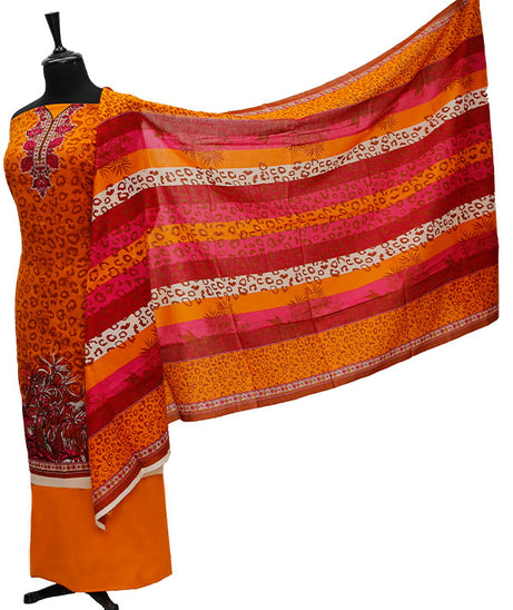Shahin Star Swiss Voil'21 D#5025 Orange