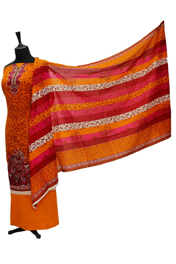 Shahin Star Swiss Voil'21 D#5025 Orange