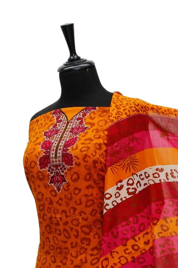 Shahin Star Swiss Voil'21 D#5025 Orange