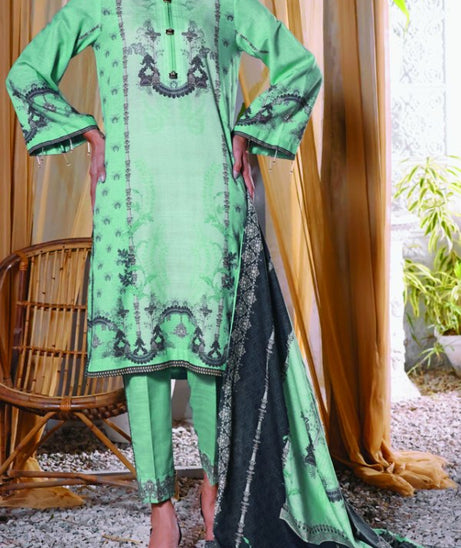 Shahkar Digital Khaddar`21 D#116 (Sea Green)