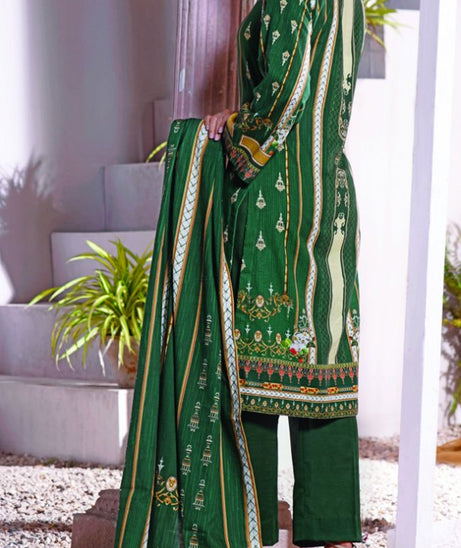 Shahkar Digital Khaddar`21 D#119 (D Green)