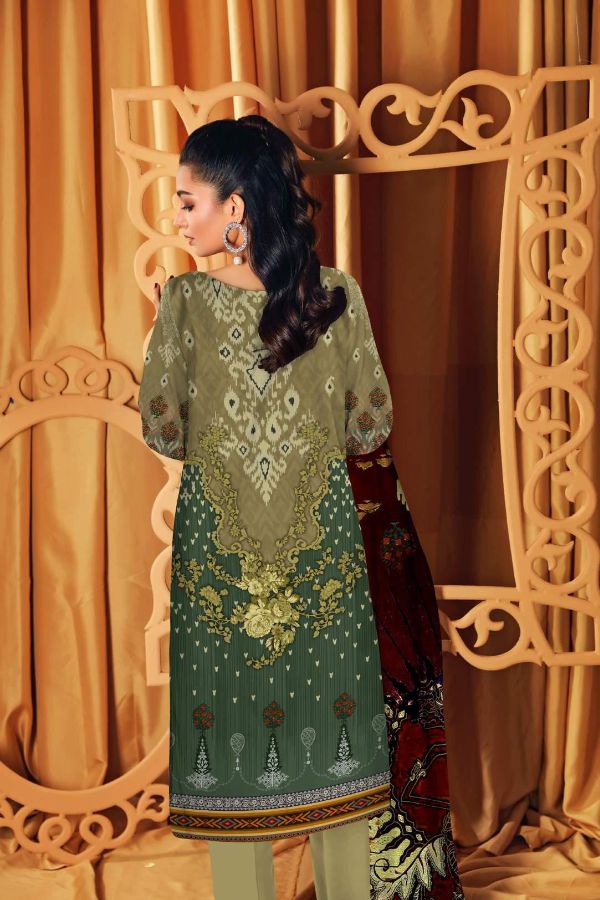 Shahnoor D/Classic Lawn`22 D#142 M Green