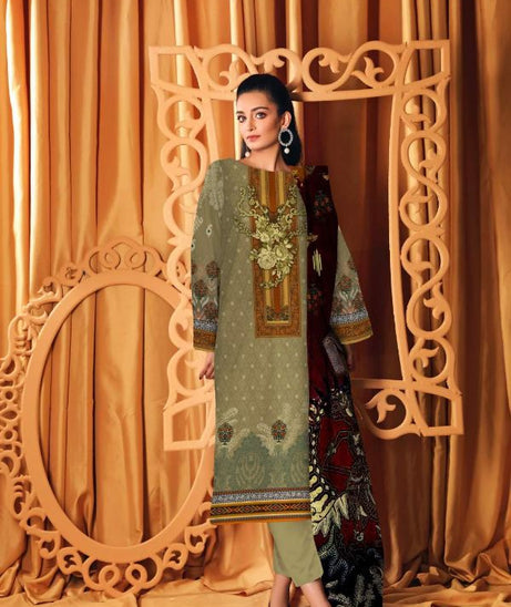 Shahnoor D/Classic Lawn`22 D#142 M Green