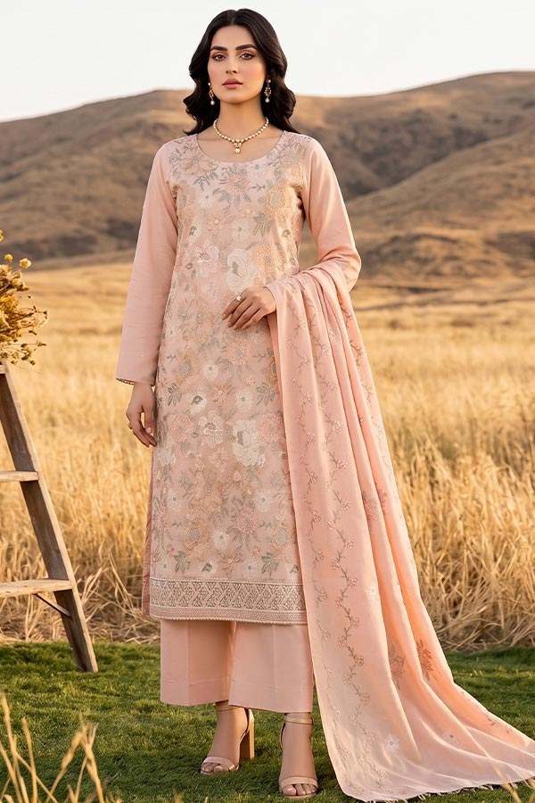 Shaira E/Peach Wool`26 D#14 (Vol-140) (D Peach)