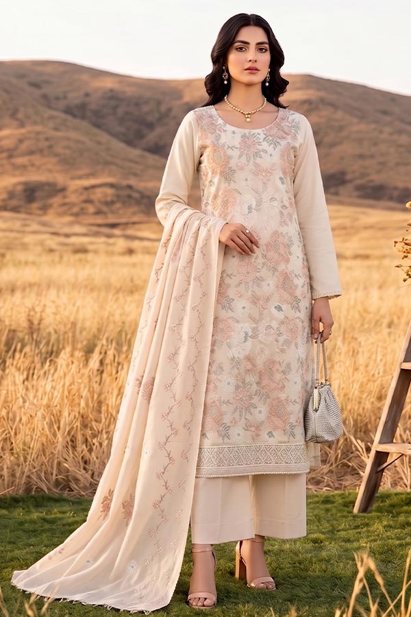 Shaira E/Peach Wool`26 D#14 (Vol-140) (Peach)