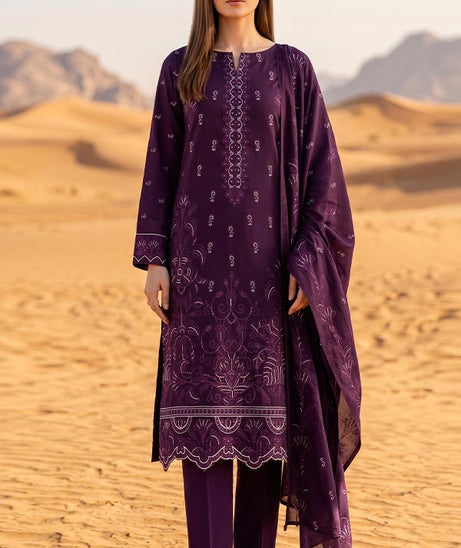 Shaira E/Peach Wool`26 D#15 (Vol-150) (Purple)