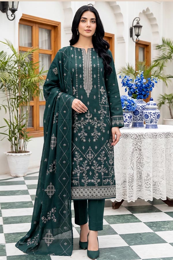 Shaira E/Peach Wool`26 D#16 (Vol-160) (Bottel Green)