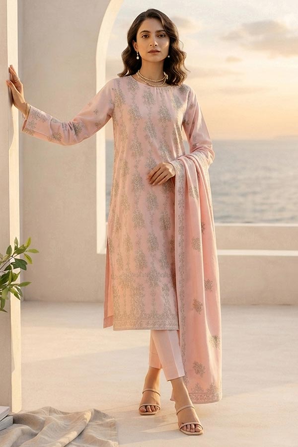 Shaira E/Peach Wool`26 D#3 (Vol-30) (L Peach)