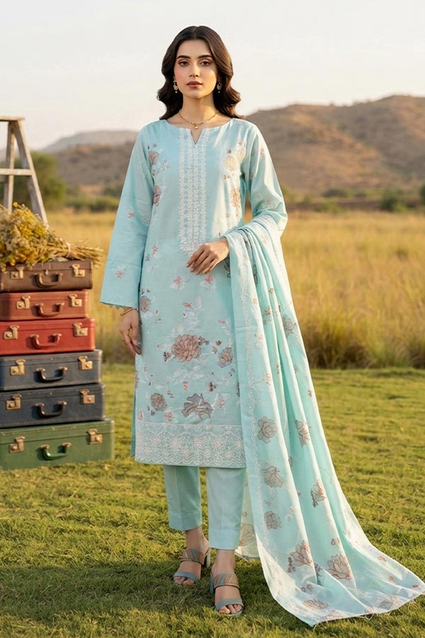 Shaira E/Peach Wool`26 D#4 (Vol-40) (Ferozi)