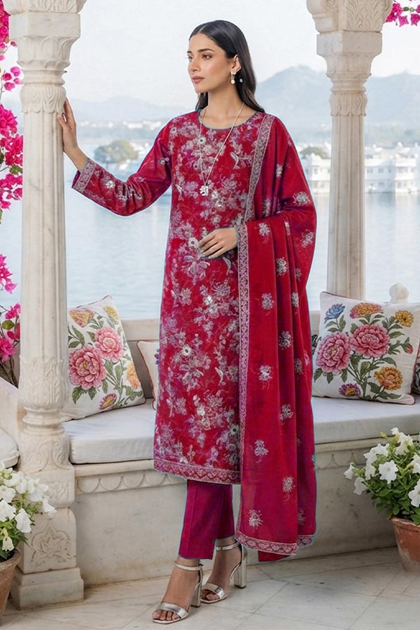 Shaira E/Peach Wool`26 D#5 (Vol-50) (Sh Pink)