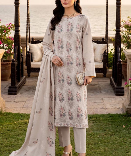 Shaira E/Peach Wool`26 D#6 (Vol-60) (Cream)