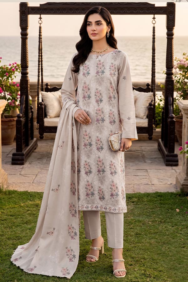 Shaira E/Peach Wool`26 D#6 (Vol-60) (Cream)