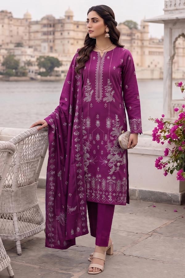 Shaira E/Peach Wool`26 D#7 (Vol-70) (Magenda)