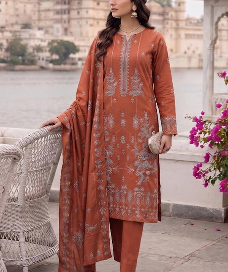 Shaira E/Peach Wool`26 D#7 (Vol-70) (Orange)