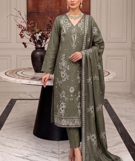 Shaira E/Peach Wool`26 D#8 (Vol-80) (M Green)