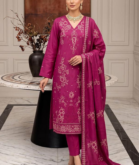 Shaira E/Peach Wool`26 D#8 (Vol-80) (Magenda)