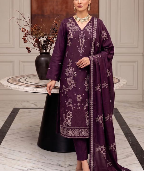 Shaira E/Peach Wool`26 D#8 (Vol-80) (Maroon)