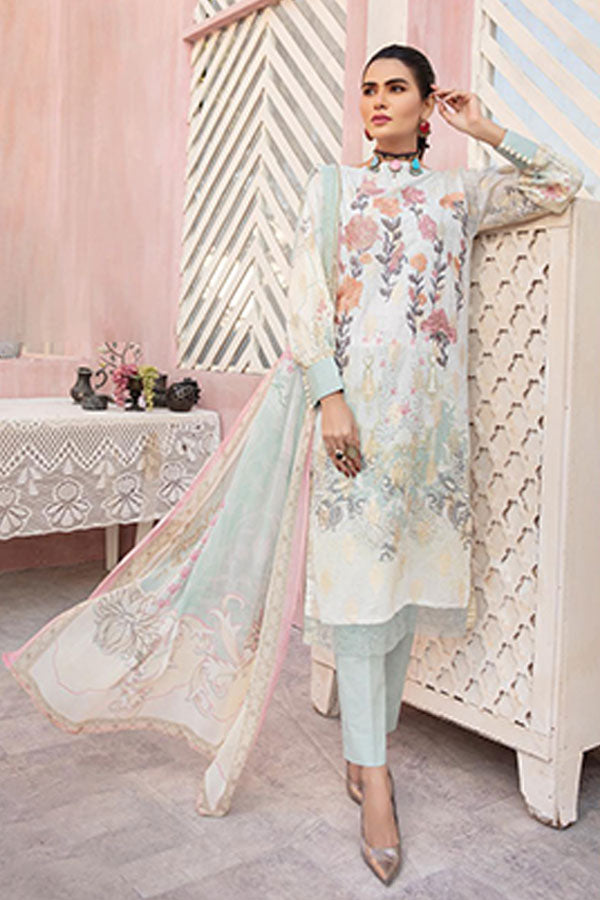 Shaista Alizay Brosha Lawn'22 D#34