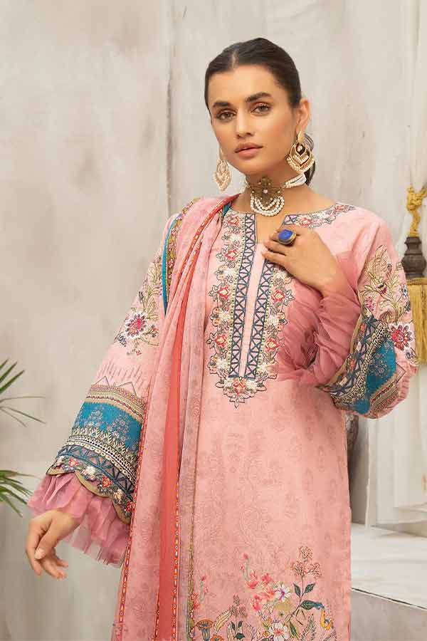 Shaista Anaya Karandi Lawn`22 D#102