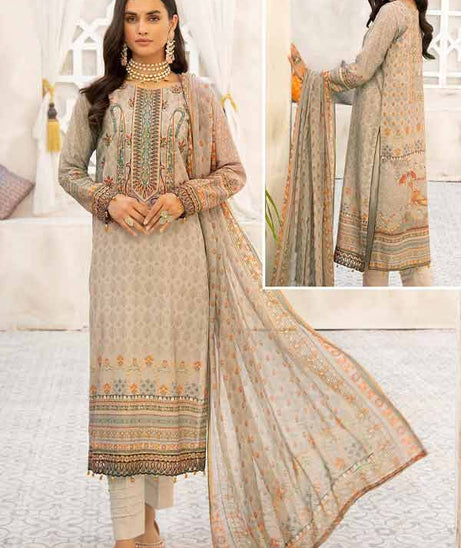 Shaista Anaya Karandi Lawn`22 D#106