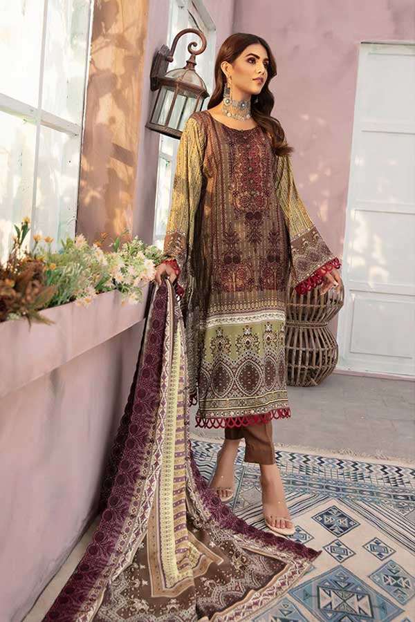 Shaista Areeba D/Linen'21 D#713
